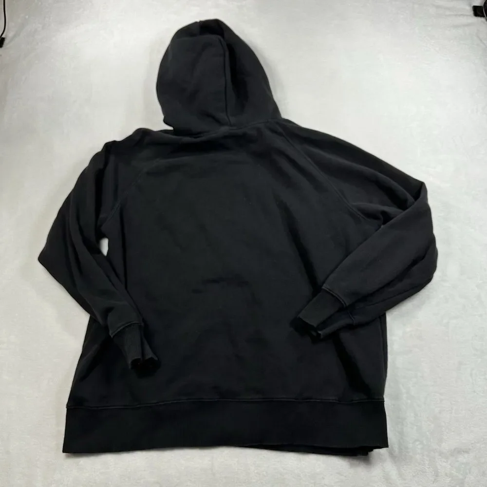 THE NORTH FACE Hoodie Mens XL Half Dome Fleece Sweatshirt Pullover Black